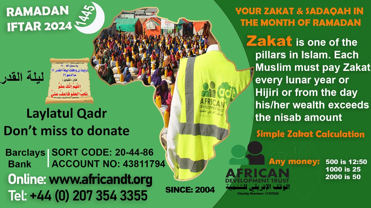 _AfricanDT's tweet photo. The last 10 days of Ramadan 2024 https://t.co/HQXnlVsrLt