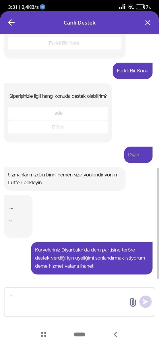 esmerbozoo's tweet image. #getirboykot getir kuryeleri terör partisiyle el ele üyeliğimi sonlandiriyorum bu boykota herkesi davet ediyorum