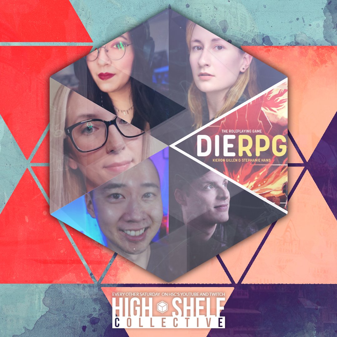 🔴LIVE || The final chapter of our #DieRPG campaign is here. Will the party stay? Or should they go, now? Join us for the emotional conclusion of their story! Live here: twitch.tv/highshelfcolle…