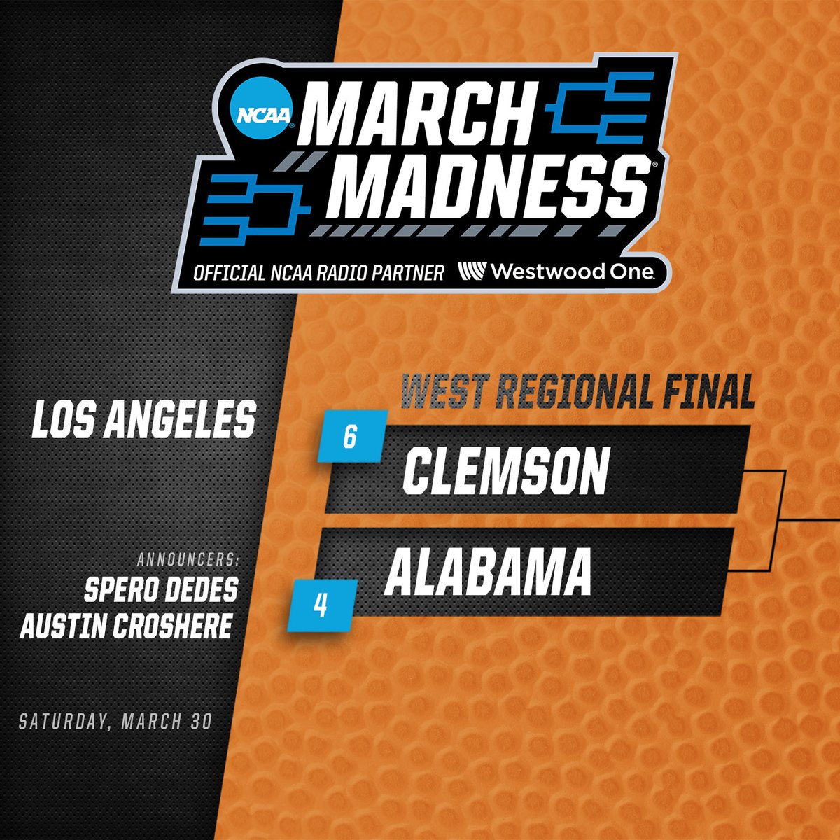 Westwood One Sports tweet media