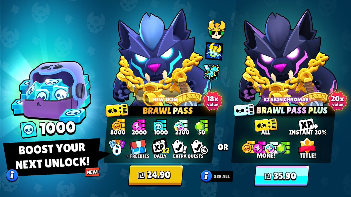 NAVI | Vector (@navivector) on Twitter photo 💸 1x 10$
💎 1x BRAWL PASS PLUS
💎 1x DIAMOND PASS
How to enter :
◽️ Follow <a href="/Navivector/">NAVI | Vector</a>
◽️ ♥️ & ♻️
◽️ BLOCK ❌ @MagicStaysGod @xNotMagic
SCAMMERS (Report)
Only 1 reward out of 3 ✨
End in 3 days 🔥
#BrawlStars #GIVEAWAY
#BrawlStarsGiveawayScammers 💸 1x 10$
💎 1x BRAWL PASS PLUS
💎 1x DIAMOND PASS
How to enter :
◽️ Follow <a href="/Navivector/">NAVI | Vector</a>
◽️ ♥️ & ♻️
◽️ BLOCK ❌ @MagicStaysGod @xNotMagic
SCAMMERS (Report)
Only 1 reward out of 3 ✨
End in 3 days 🔥
#BrawlStars #GIVEAWAY
#BrawlStarsGiveawayScammers