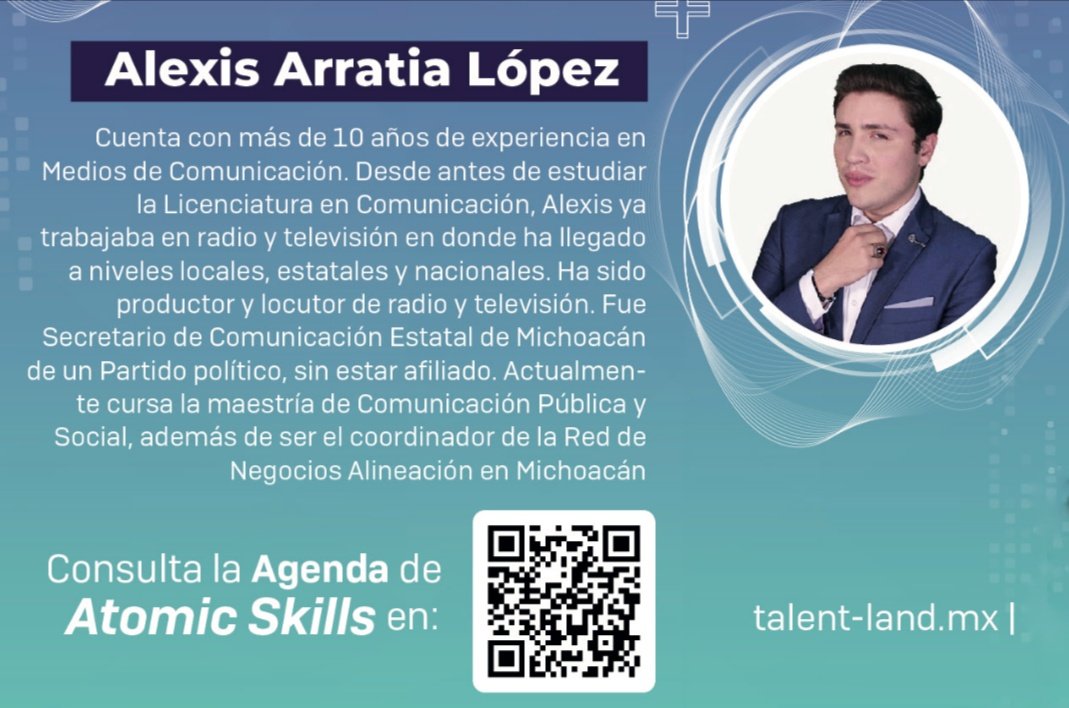 Me dará mucho gusto compartir en #AtomicSkills en #JaliscoTalentLand2024 😉

#TalentLand24 #IMakeTalent #TalentoEnAcción @talentrepublic_

talent-land.mx