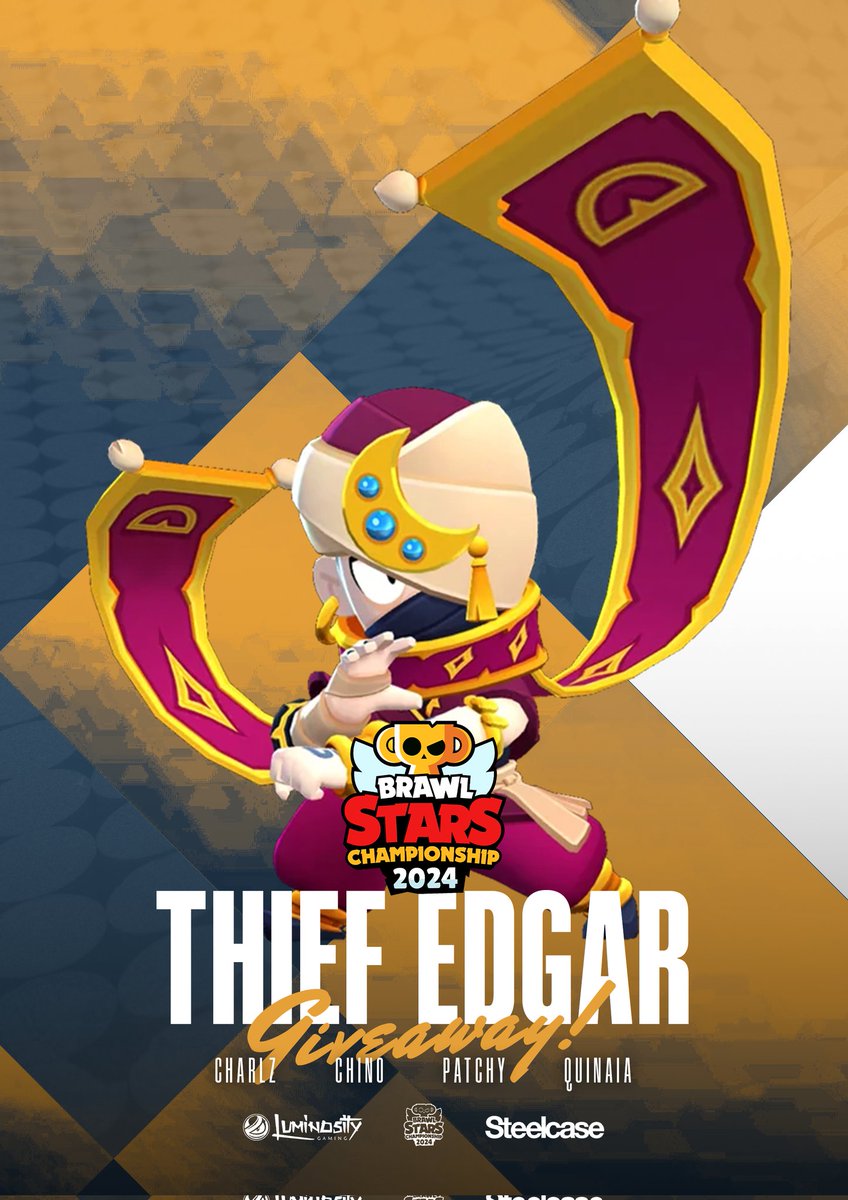 🚨Thief Edgar Giveaway!🚨

To celebrate the March Monthly Finals coming up, I'm giving away some codes for Thief Edgar! To enter:

❤️ Like and RT this post
🚶 Follow <a href="/QuinaiaGG/">Quinaia</a> and <a href="/Luminosity/">Luminosity Gaming</a> 

Winners chosen on 4/2!