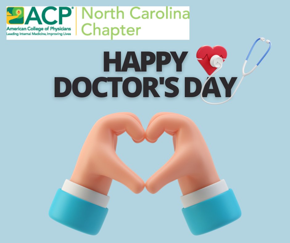 Hope all our <a href="/NCACPchapter/">NCACP</a> members feel the love on Doctor's Day!   Look at your inboxes for upcoming Governor's newsletter.  We would love to help you get more involved!
For our early career and resident members- application for our Live Your Best Life program is open!