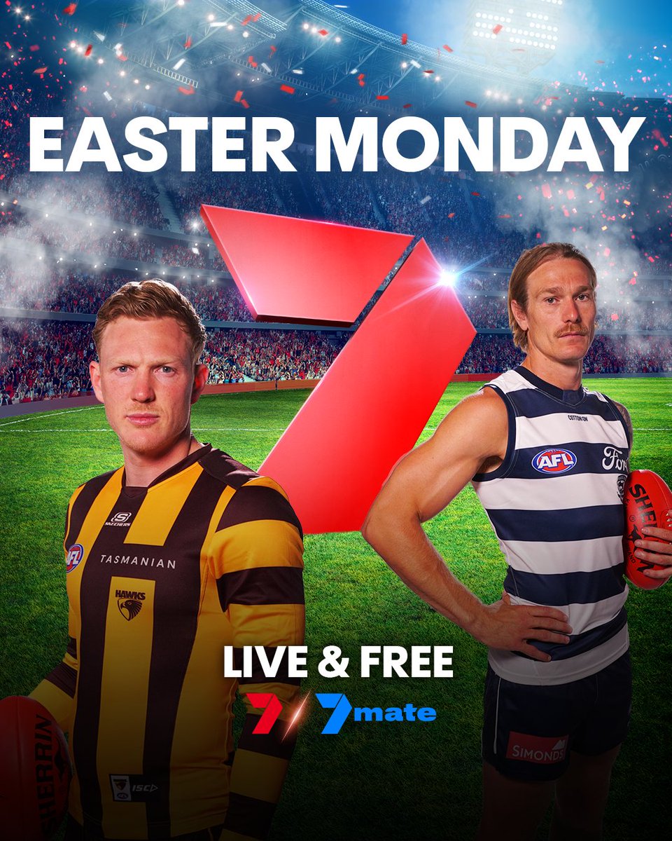 Eight of the past 11 clashes between these two teams have been decided by four goals or less. Will this be another down to the wire match-up? Hawthorn v Geelong Cats - Monday 3.00pm AEDT on Channel 7 / 7mate* *Check local guides: tvguidetonight.com.au @7AFL | #7AFL