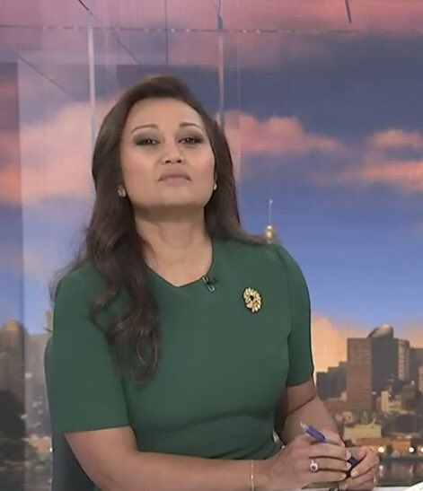 The vile @abcnews 
Lobotomised Shithead #fauziahibrahim
with her nose up in the air, says it all about this ….
#auspol