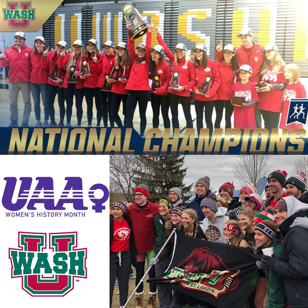 Women's History Month: 2018 Washington University Women's Cross Country. WashU defeated two-time defending champion Johns Hopkins by a single point to capture the second NCAA championship in program history.
