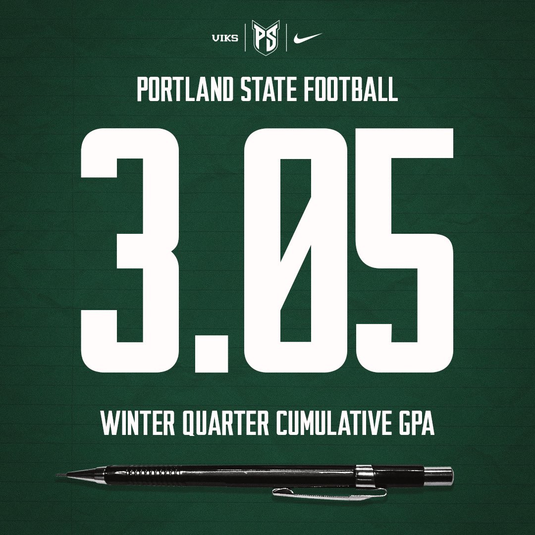 Portland State Football (@psuviksfb) on Twitter photo STUDENT athletes 🧑🎓 🏈
The Viks are taking care of business on and off the field.
Special thanks to <a href="/CallanJackman/">Callan Jackman ◡̈</a> for all her help 👏
#GoViks STUDENT athletes 🧑🎓 🏈
The Viks are taking care of business on and off the field.
Special thanks to <a href="/CallanJackman/">Callan Jackman ◡̈</a> for all her help 👏
#GoViks