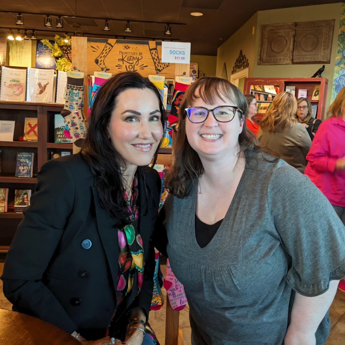 I also got to meet Kimberly Belle again! #meettheauthor