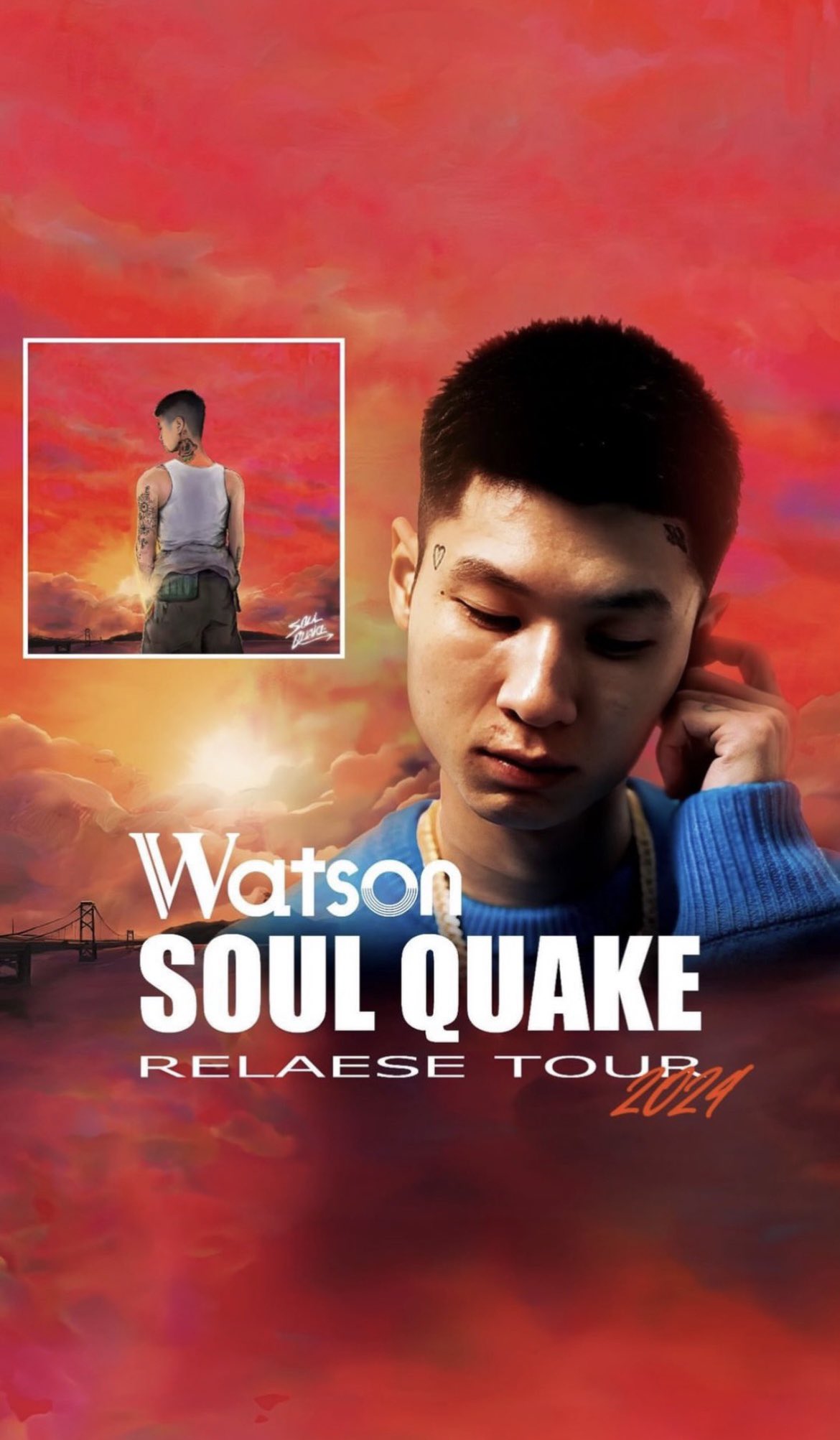 Watsonワンマンライブ限定タオル ワトソン フェイスタオル soul