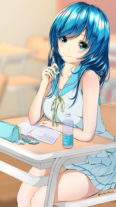 「何を教えて欲しいのかな?💙」 