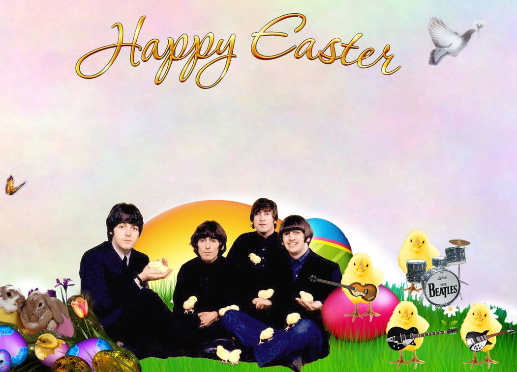 Happy Easter Everyone! 🐣 #easter #happyeaster #sunday #holidays #beatles #fab #fabfour #guitar #bass #drums #vocals #gooddaysunshine #eggs #eastereggs #eggman #iamthewalrus #eastersunday #celebrate #instagram #beatlesforever