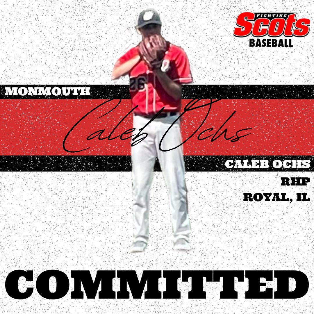 I’m blessed to announce that I will be continuing my academic and athletic career at Monmouth College. I’d like to thank God, my family, friends, teammates, and coaches who have helped me along the way. I’m thankful for this opportunity and ready to get to work. Roll Scots!