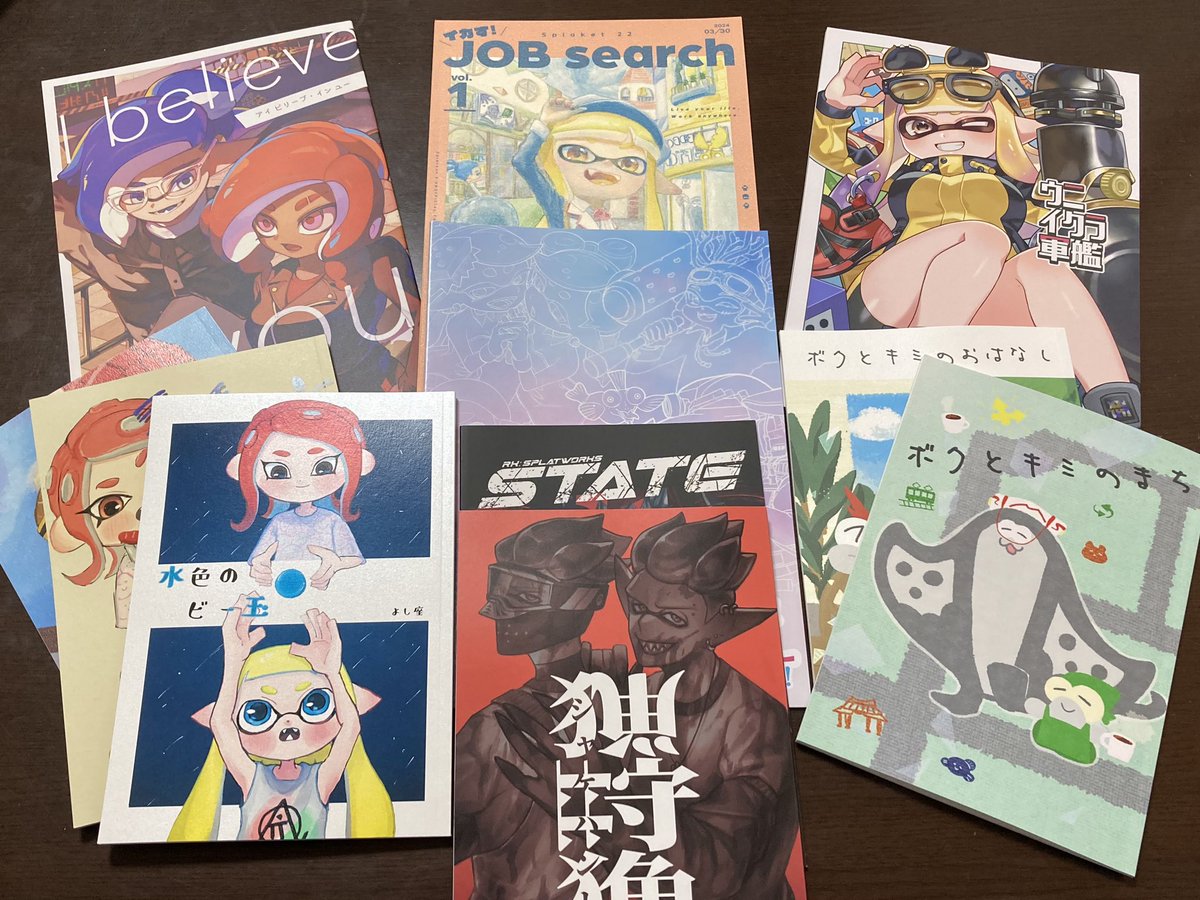 スプケ戦利品🙌
本グッズいただいたお菓子
娘と何日も前から行きたいところ買いたいもの調べてたはずなのに、旅行最終日の疲労&新幹線の時間があったので半分くらいしか買えなかった💦全部回れてたらもう倍くらいあったはず。無念