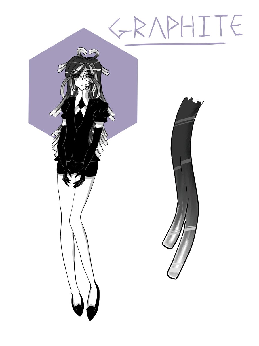 Hecatel_'s tweet photo. just a Land of the Lustrous OC I made

gosh, the manga slaps so hard https://t.co/MQp7COFatv