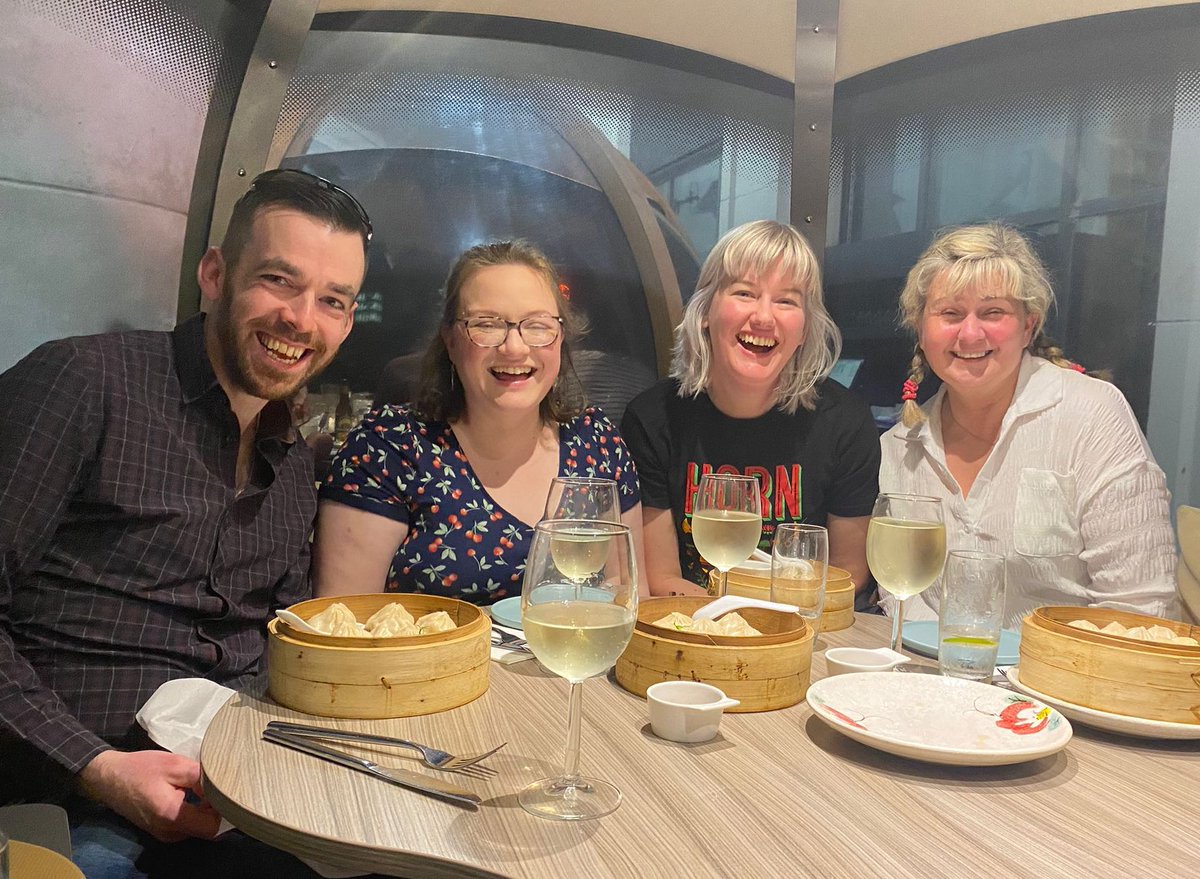 IdocN's tweet photo. Yeah, it does look like the caravan from Father Ted but it was The Dumpling Library and the food, the craic and the company was something else altogether ๐ฅ๐๐ฅ๐ธ #HereComesTheSummer ๐#NIdoc #NightOutInBelfast #SpringForwardFallBack https://t.co/xtjn1vDCKe