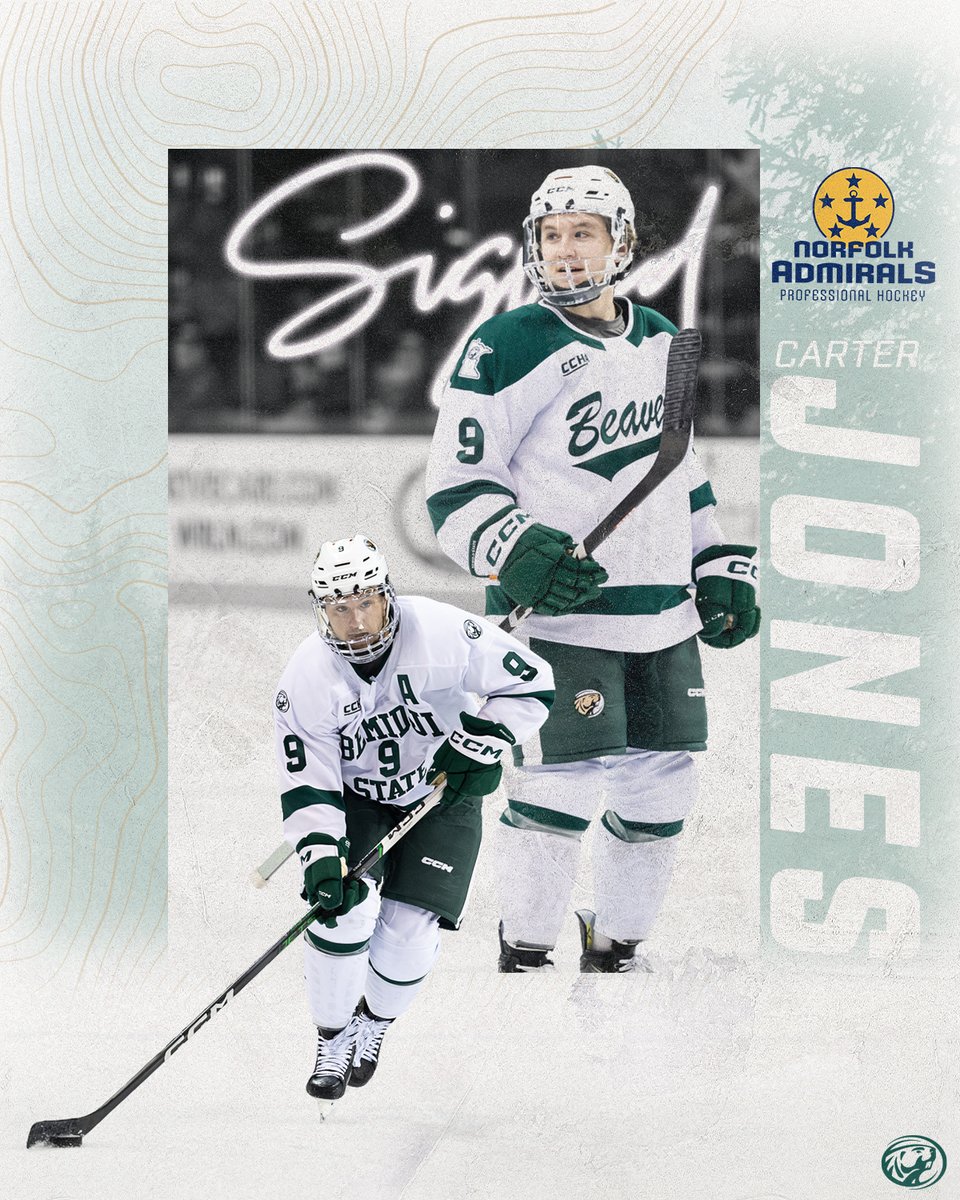 Congrats to <a href="/Jonesey_72/">C Jones</a> on signing an ATO with the <a href="/NorfolkAdmirals/">Norfolk Admirals</a> of the ECHL!!

#GoBeavers #BeaverTerritory