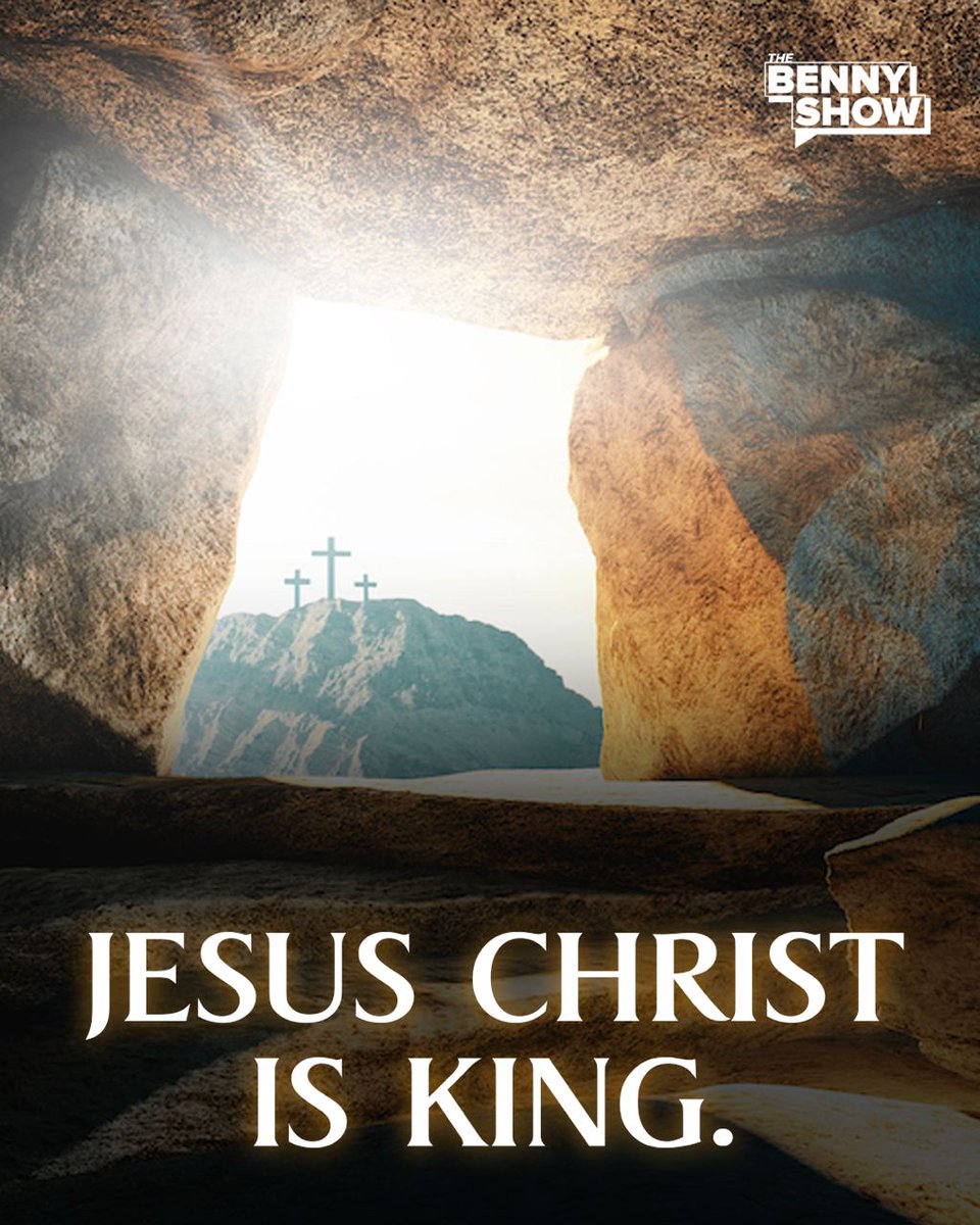 He is Risen.

Jesus Christ is King.

Happy Easter ✝️