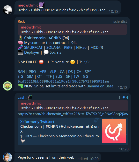 redcirclehq's tweet image. ETH cooks making a comeback?

165x on $CHKN

Prelaunch =&amp;gt; 85m+