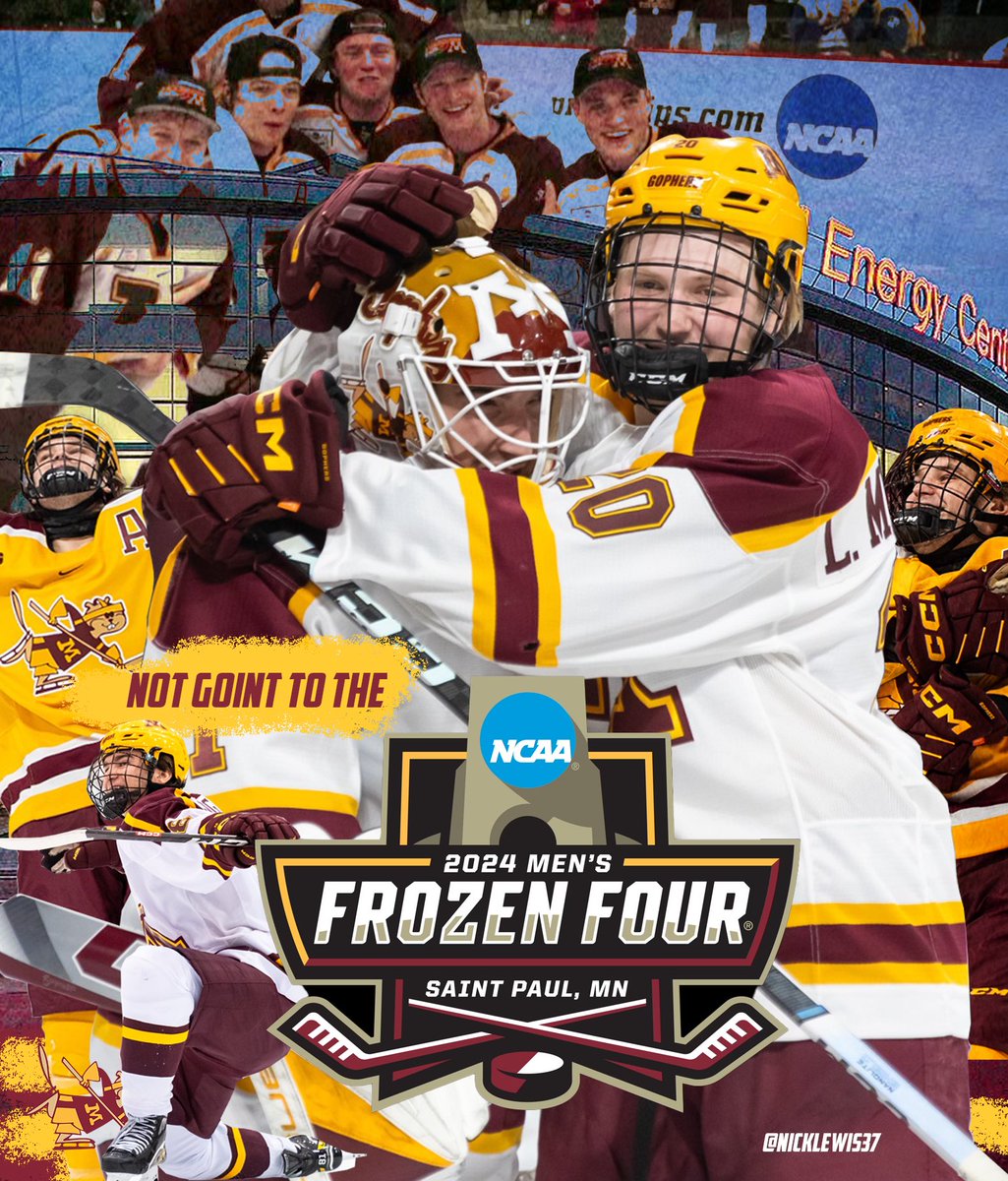 I made this Gopher Hockey graphic that I was really excited to use had they advanced to the Frozen Four. But, they didn’t. So instead of never using it, I changed it. 😫😭😭

#Gophers #NCAAHockey