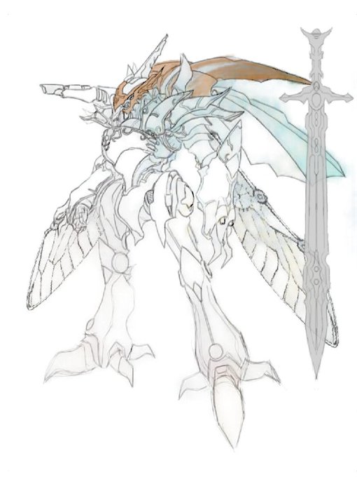「huge weapon white background」 illustration images(Latest)