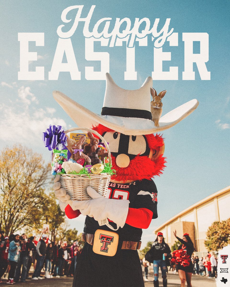 Happy Easter, Red Raiders! 🐰