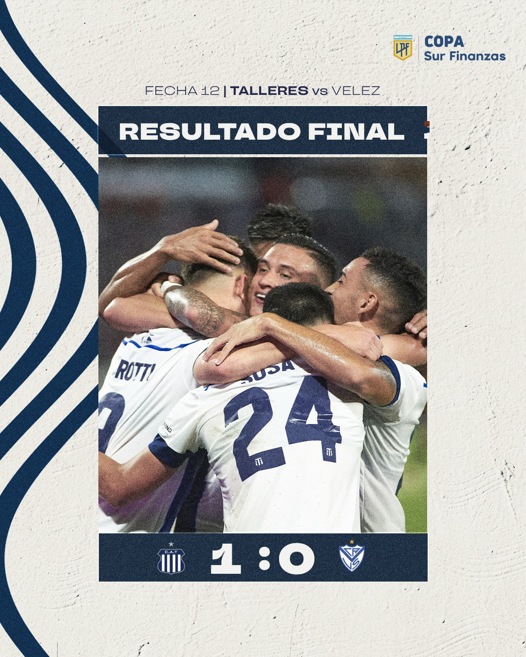 Talleres logró un gran triunfo ante Vélez y es escolta | Canal Showsport