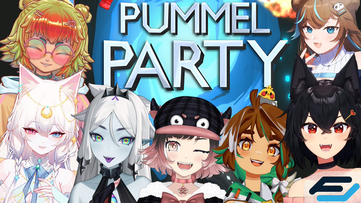 Big Pummel Party Collab this Friday [4/5]! ✨ Starting @ 3PM EST // 9PM CET // 7PM GMT
