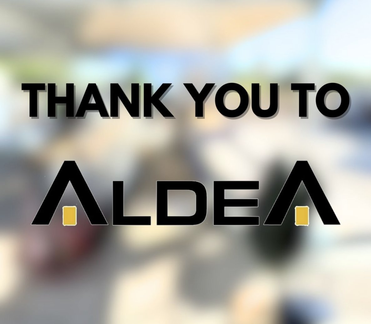 We’re continuing to work hard and currently have passed the majority of our safety checks! As we get closer to Sunday we are closing and finishing up many parts of our machine.

Huge thanks to Aldea for their support of the team.