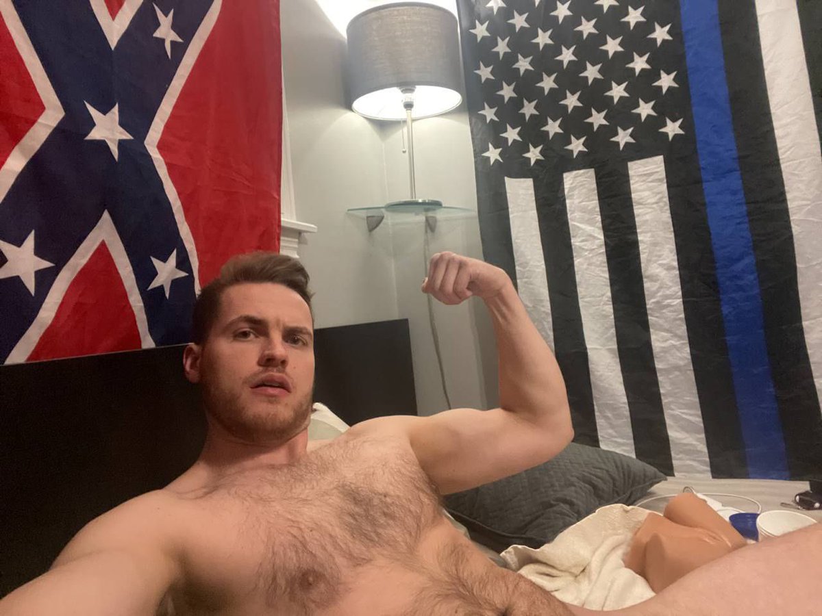ripejockhole's tweet photo. I want to buy Trump stickers for my car
I want to buy blue lives matter hats and stickers and goon for hours wearing my hat after wasting gas for hours
I want to listen to conservative podcasts and consume white only content 
I want to be proud of my masculinity and reinforce it as much as I can. 
I believe in a clear established hierarchy on the world, and it is there for my amusement at the expense of any inferior I choose