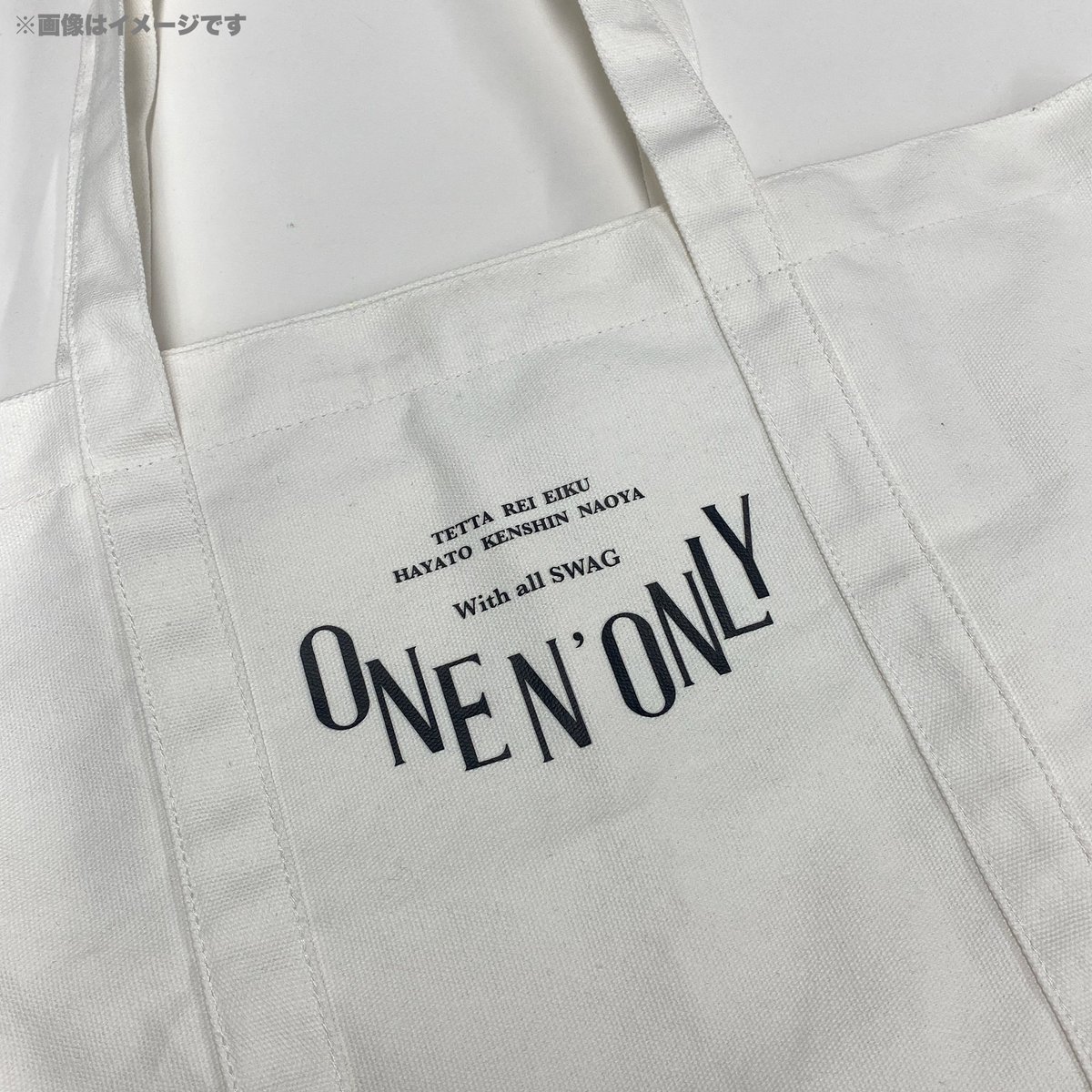 ONE N' ONLY トートバッグ トートバック 001 初代 ワンエン ☆ONE N' ONLY☆ #ONENLIVE ～𝗦𝘂𝗽𝗿𝗲𝗺𝗲 𝗢𝗻𝗲 𝟮𝟬𝟮𝟭～ ˗ˋˏ