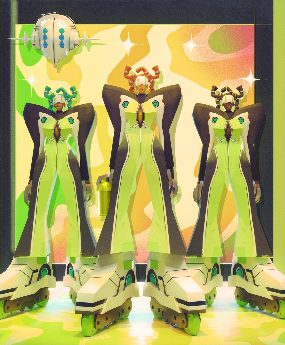 THE STARS ALIGN
#BombRushCyberfunk