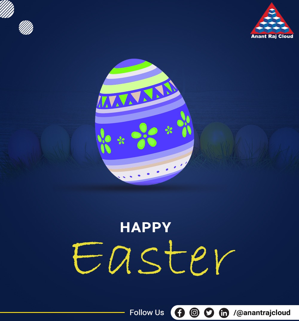 Wishing everyone a Happy Easter filled with boundless optimism, positivity, and vibrant hope! Let's celebrate this joyous occasion together with blessings and joy. 

#ARC #EasterSpirit #SpreadJoy #OptimisticVibes #AnantRajCloudDataCentre #AnantRajCloud #SecureTech #Server
