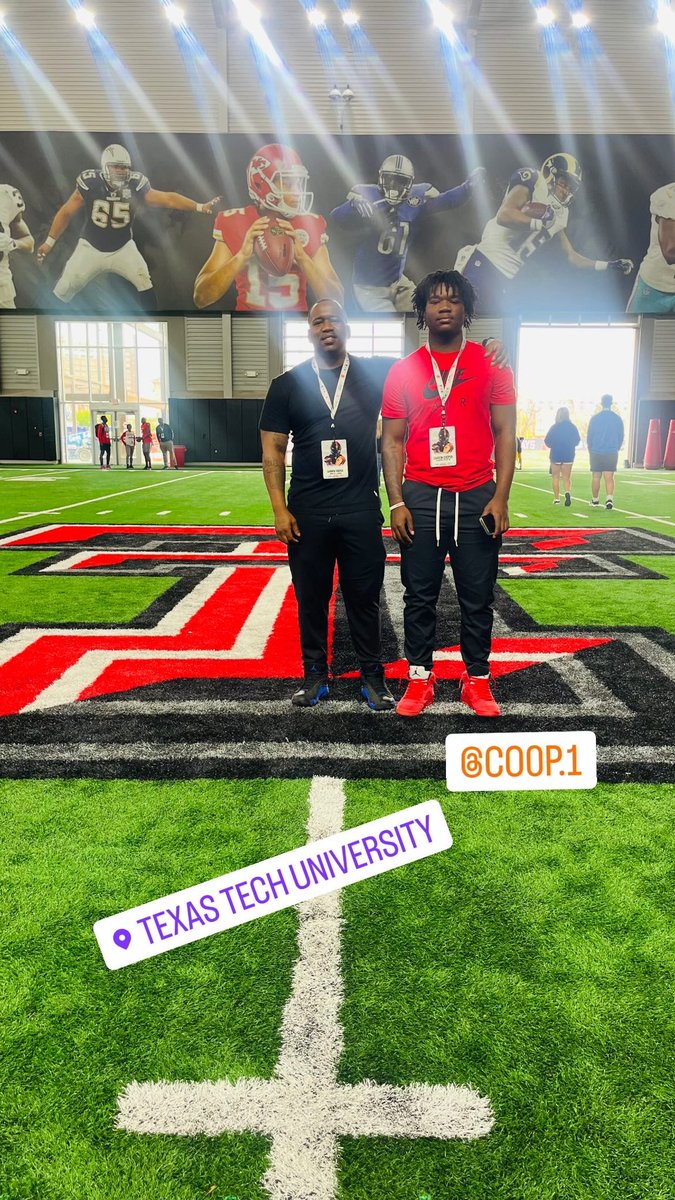 Great opportunity!! @CarsinCooper6 🌵❤️🖤 Keep Working And Believing In You! @TexasTechFB @GladewaterAth ‘26 Dude!