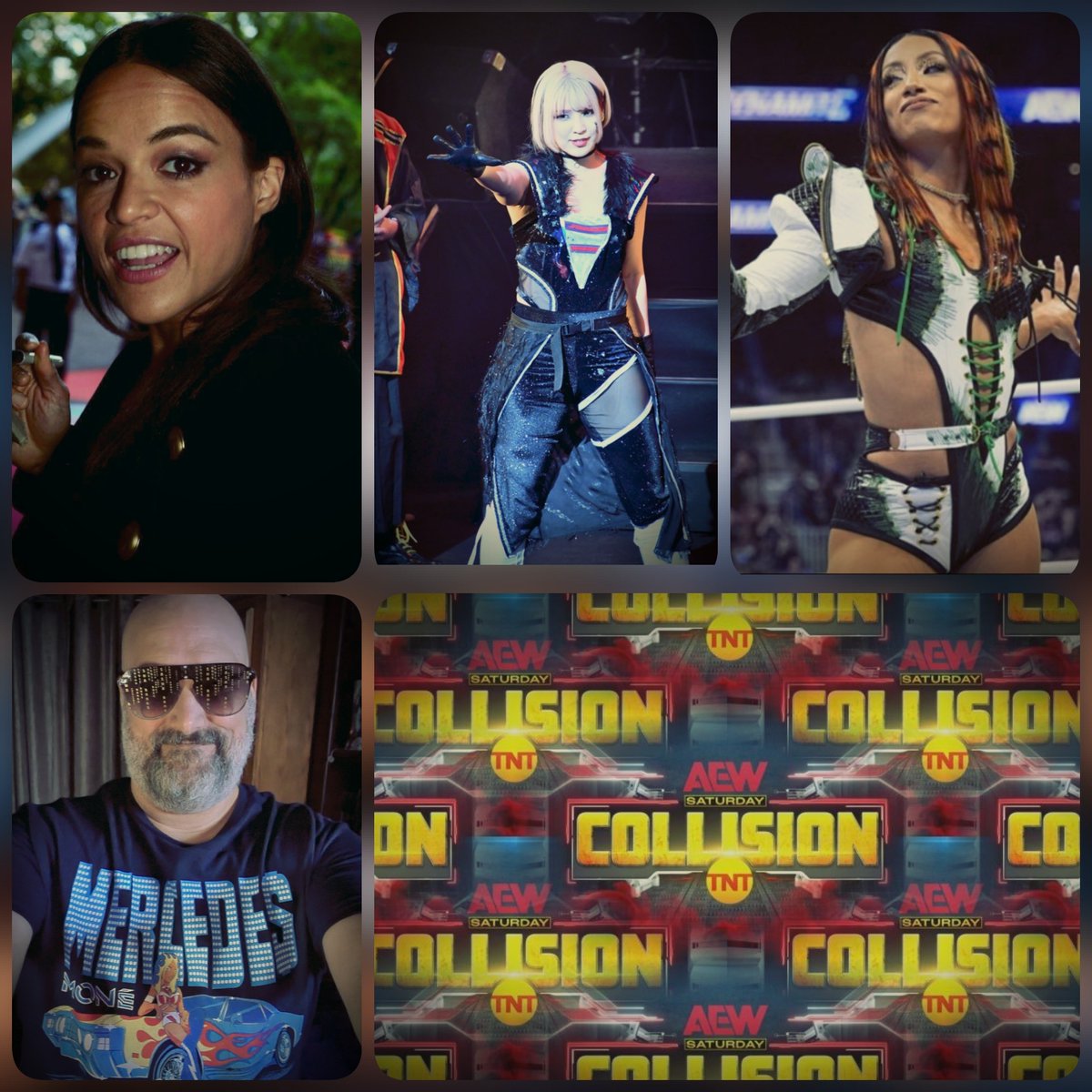 #AEWCollision was absolutely enjoyable loved it #LetsGo #AllElite #AEW #WrestlingFamily #Happy #Selfie #WrestlingFan #WrestlingNation #CEO #MercedesVarnado #MercedesMoné #MonéKrew #MercedesKrew #HikaruShida #MichelleRodriguez #mrodarmy #mrodfamily #Wrestling4Life #Loyal 😊😍🧡❤️