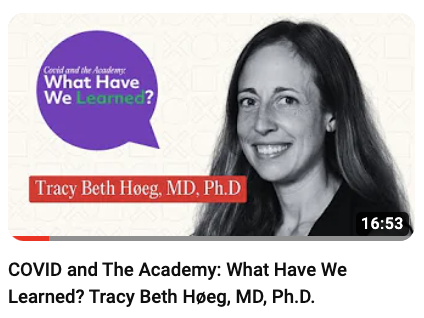 My @HdxAcademy talk at @Stanford is up on YouTube I feel strongly that academic institutions should acknowledge the role they played in undermining the scientific process & pursuit of health during the COVID years This was my brief & personal attempt to get that point across👇