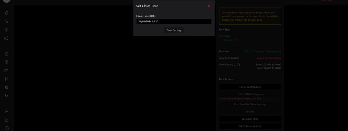 theCharity_DAO's tweet image. #CharityDAO #CHD
🚨Emergency Announcement
The current IDO contract is experiencing anomalies due to the lack of an "exclude" option in the contract parameters, resulting in the inability to unlock normally. We have communicated with Pinksale. Please wait patiently.
Charity DAO…