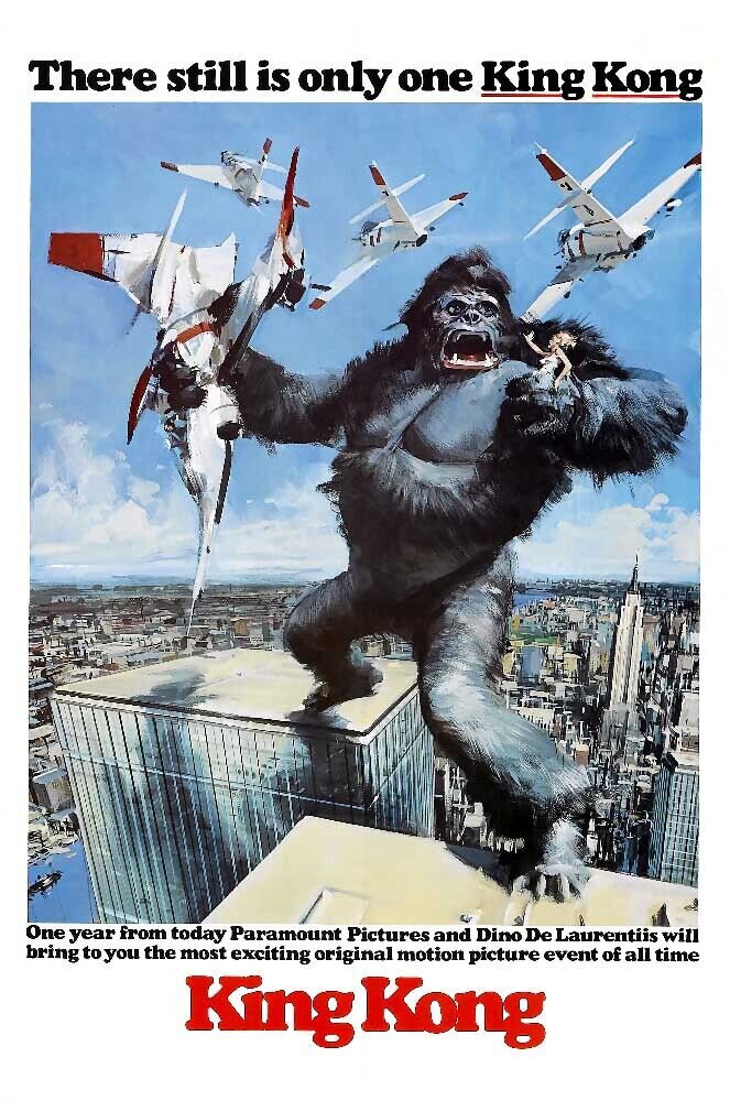 When I was a kid, one night the 1976 version of KING KONG was on TV. It was on Easter Eve. I got to stay up late to watch the whole movie.  So, up next, on FANDANGO AT HOME, the 1976 version of KING KONG.

#kingkong #kingkongmovie #kingkong1976 #fandango #fandangoathome