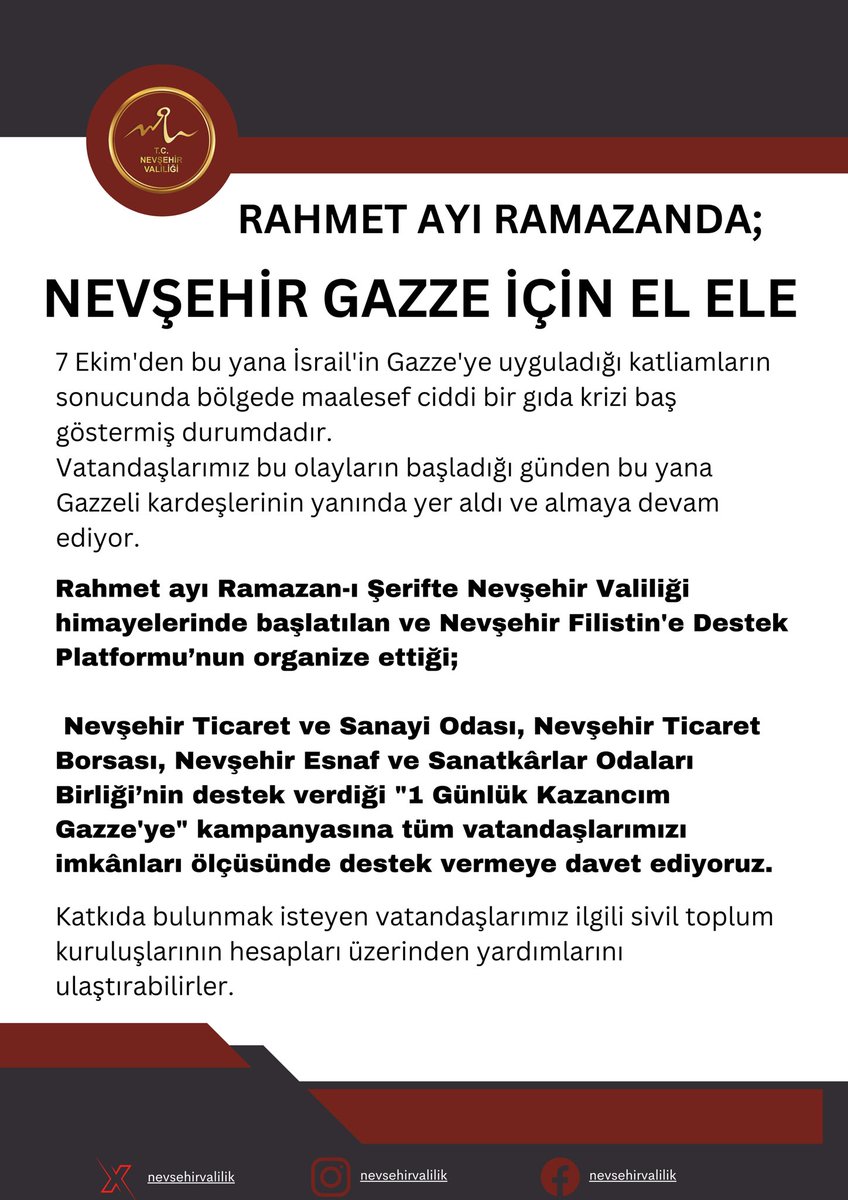 T.C. Nevşehir Valiliği tweet media