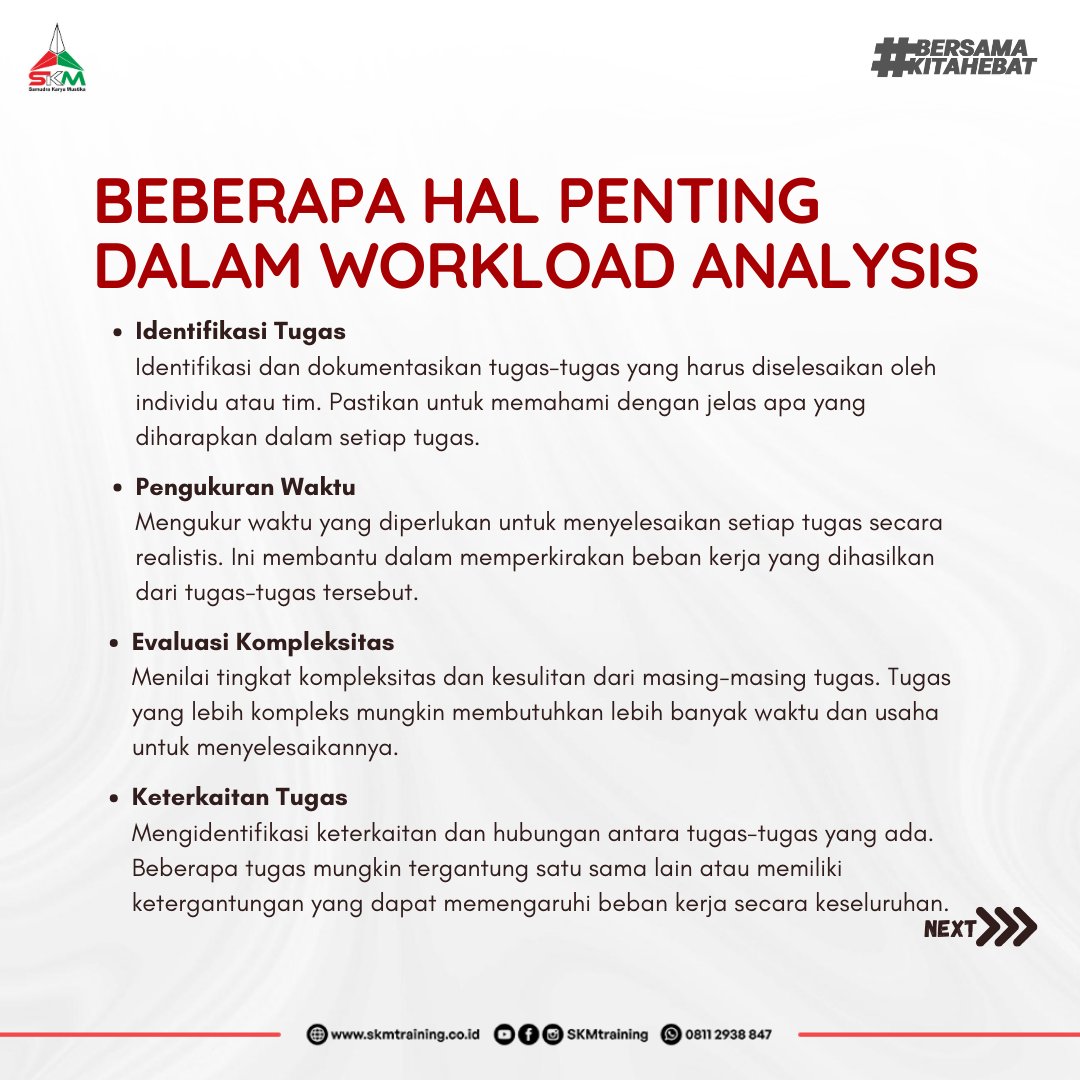skmtraining_'s tweet image. Buat Sob semua yang mau ikut pelatihan dan sertifikasi bisa langsung hubungi SKM Training melalui kontak yang ada di bio yaa😉

#workload #workloadanalysis #training #sertifikasi #bootcamp #pelatihan #webinar #trainingjogja #pjk3indonesia #k3 #hse #safety #skmtraining #skm