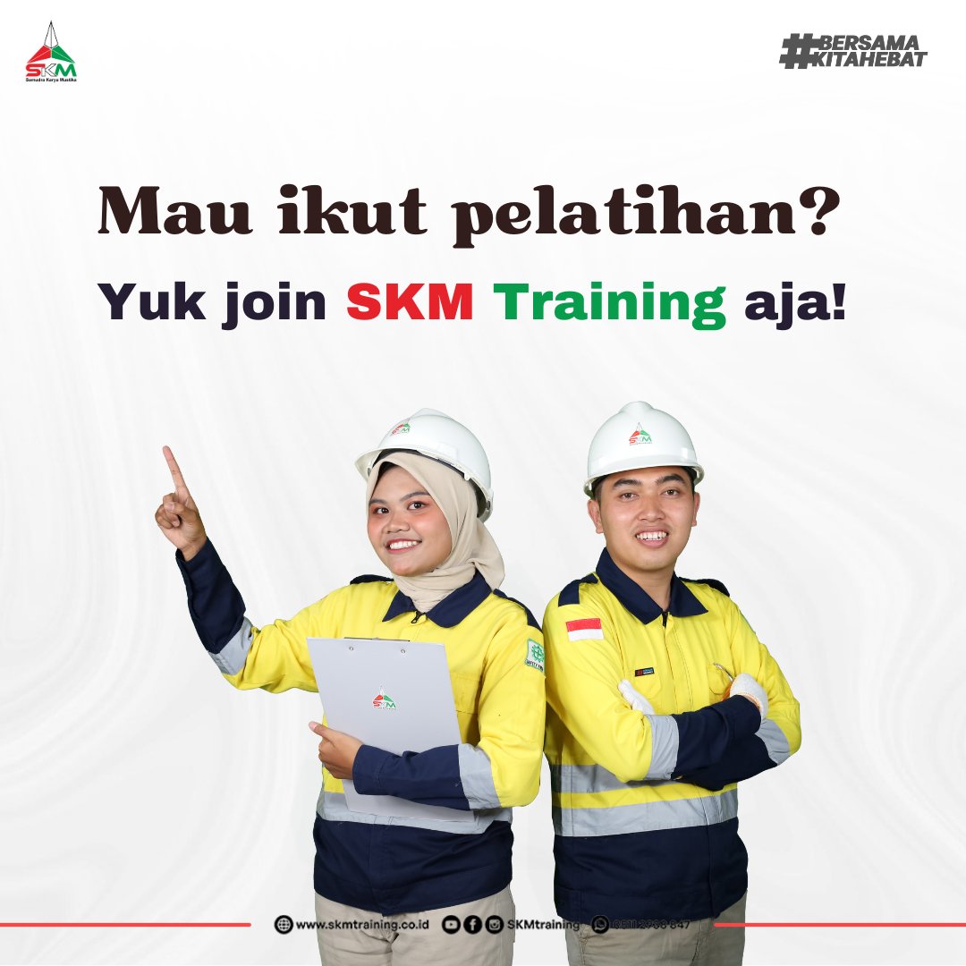 skmtraining_'s tweet image. Buat Sob semua yang mau ikut pelatihan dan sertifikasi bisa langsung hubungi SKM Training melalui kontak yang ada di bio yaa😉

#workload #workloadanalysis #training #sertifikasi #bootcamp #pelatihan #webinar #trainingjogja #pjk3indonesia #k3 #hse #safety #skmtraining #skm