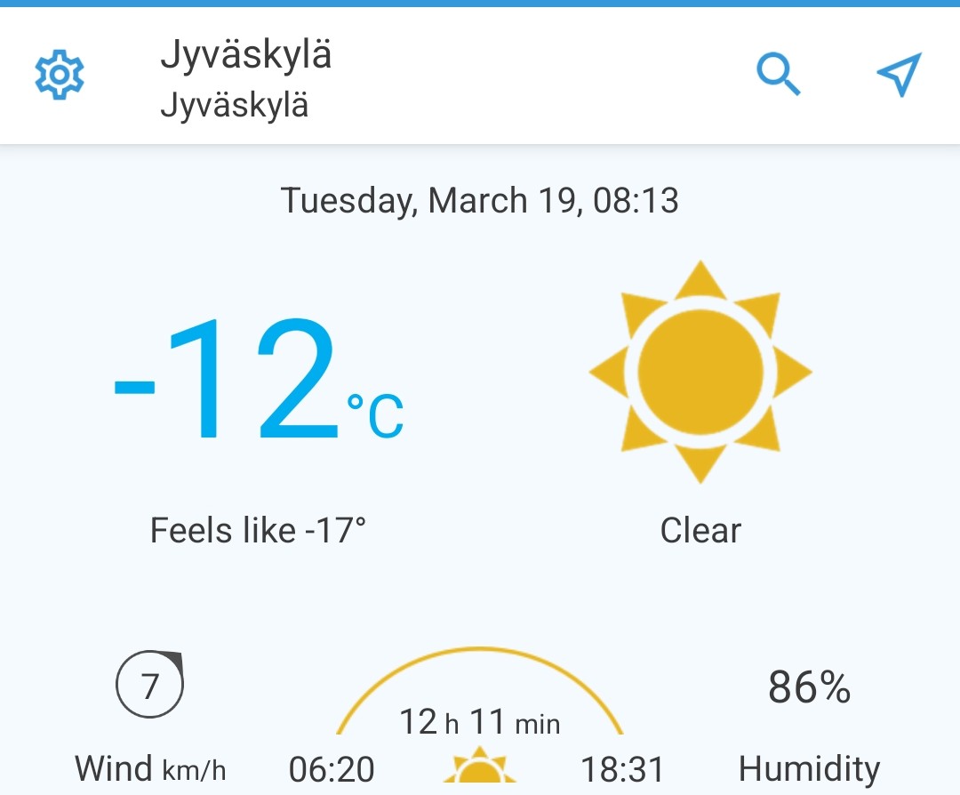 Spring's also coming up north. Just at a different pace...