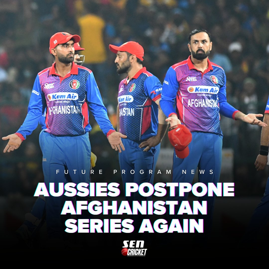 Cricket Australia has released a statement on it's call to indefinitely postponse playing Afghanistan. MORE > bit.ly/3TFGQ4t #Cricket
