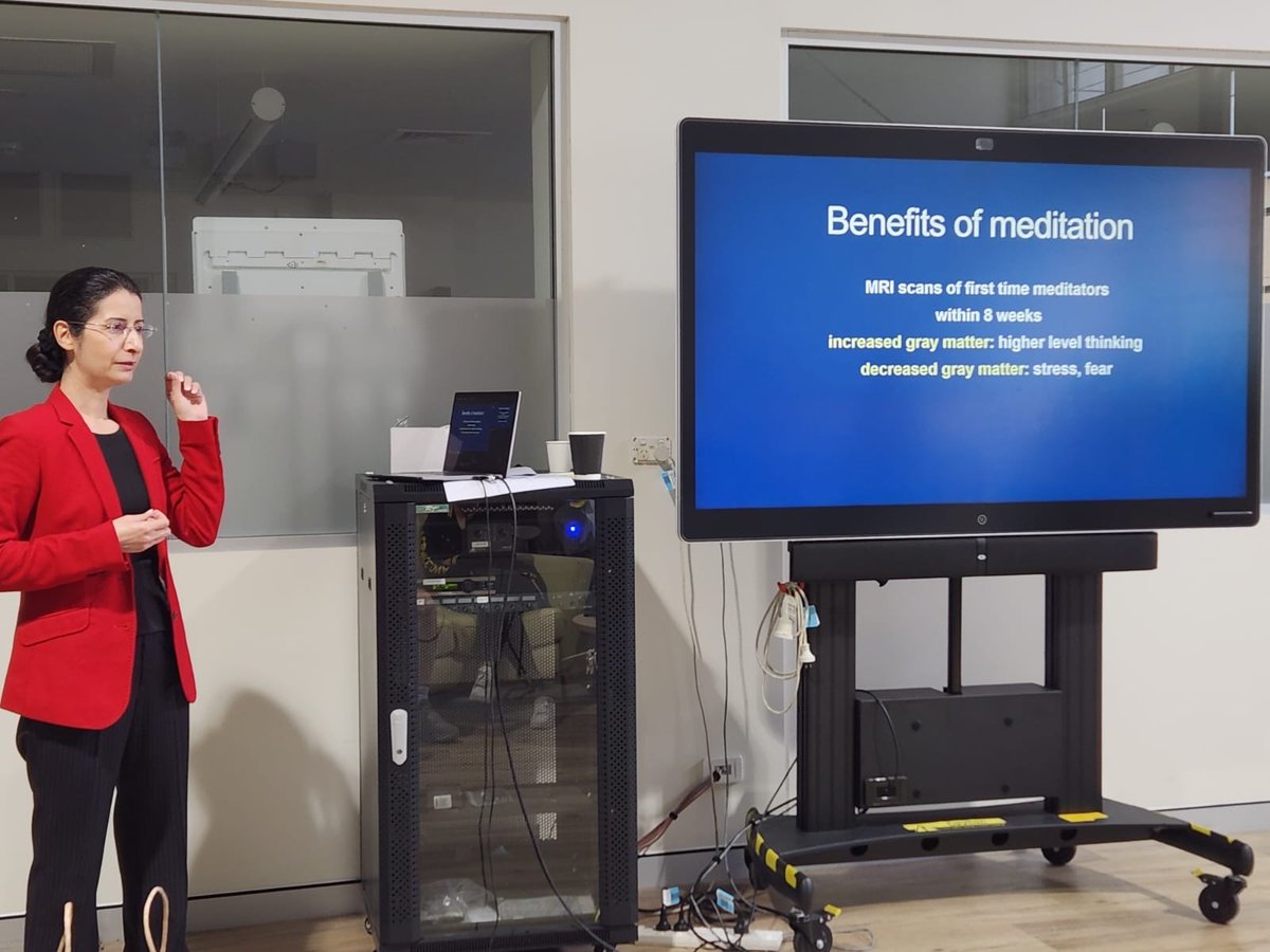 It was an absolute pleasure to teach Meditation for Academics to another group of esteemed research scientists!📚

🙏 A huge thanks to Dr. Claudia from CSIRO Energy Centre for her kind invitation and to all the participants.

#meditation #mentalhealth