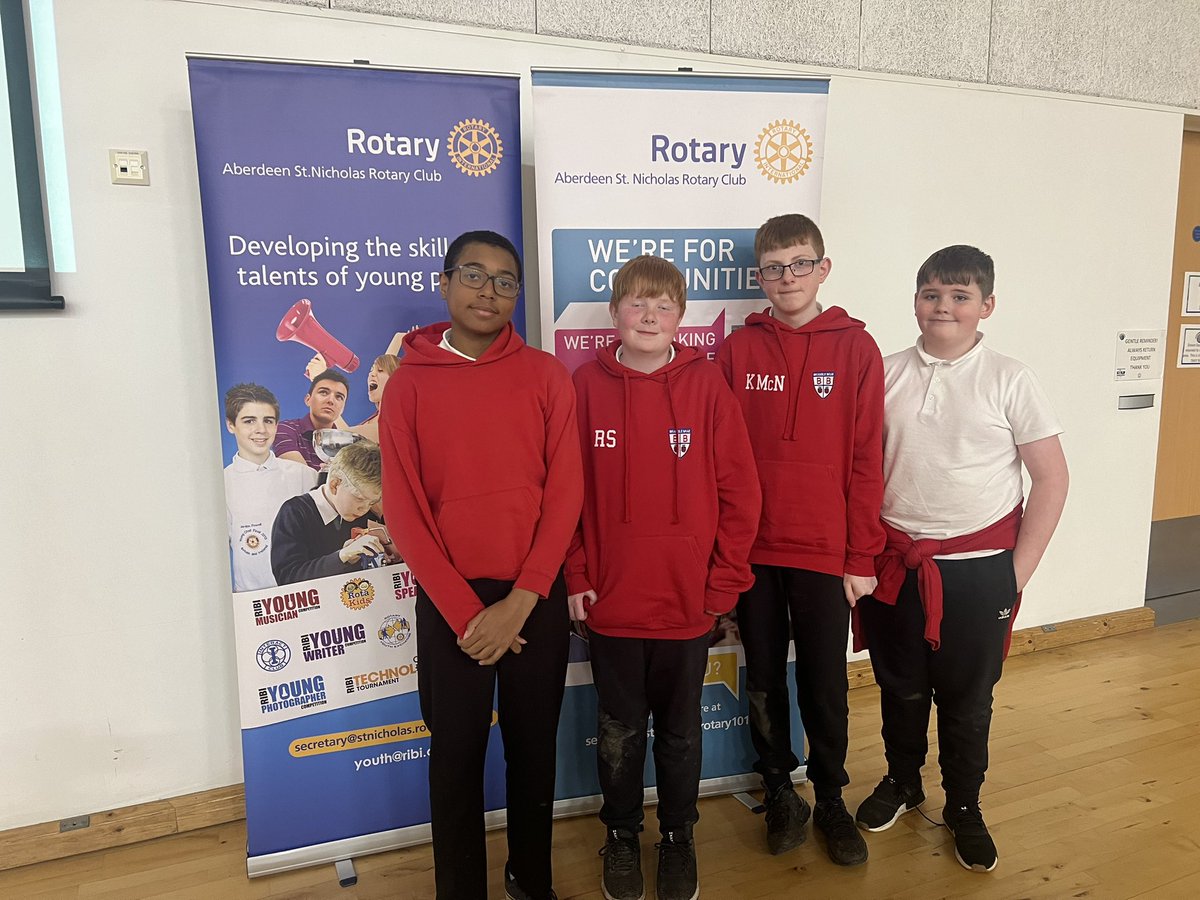 Well done to our team who represented the school well at the St Nicholas Rotary quiz yesterday. 
#belongingbelievingachieving