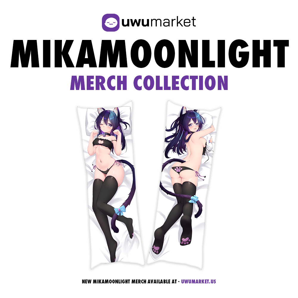 New Mika body pillow just dropped!! Get your cat girl cuddles ^^ uwumarket.us/products/mikam…