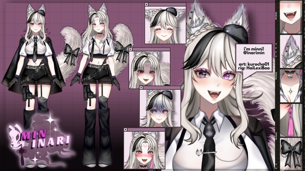 InariMin's tweet image. ⛓️🎀wanna fox around and find out?

୨୧ general: #YearOfTheFox
୨୧ live/clips: #minniLIVE
୨୧ art: #drawminni
୨୧ fan name: MOTHERFOXERS ^_^