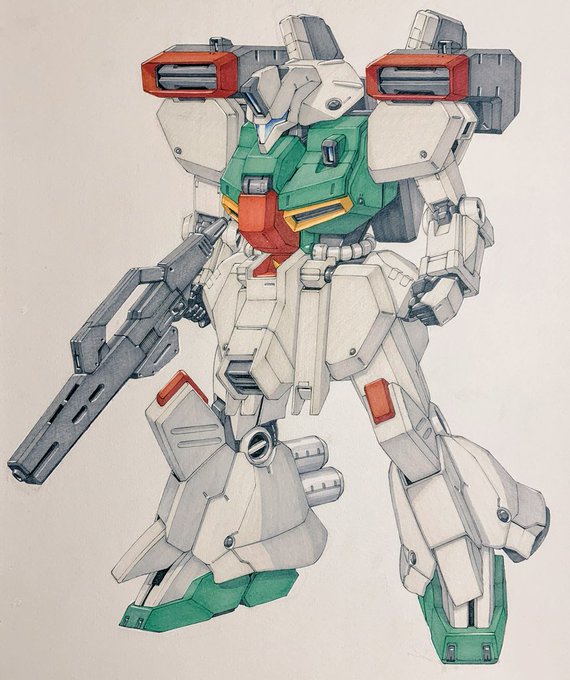 「clenched hand mobile suit」 illustration images(Latest)｜2pages