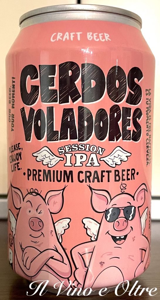 🍺 Cerdos Voladores Session IPA (Barcelona Beer Company) - ilvinoeoltre.it/2024/03/19/olt… 🍺 #barcelonabeercompany #birra #birraartigianale #cerdosvoladores #degustazione #ilvinoeoltre #session #sessionipa
