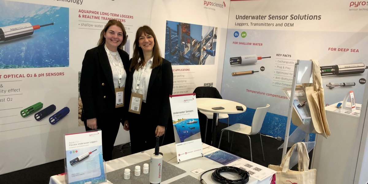 Many thanks to all visitors coming to the @Pyro_Science stand H300 at #OI2024 London, to learn about our innovative underwater sensor technologies and experience our products firsthand during the event. We greatly appreciated your curiosity and interest!